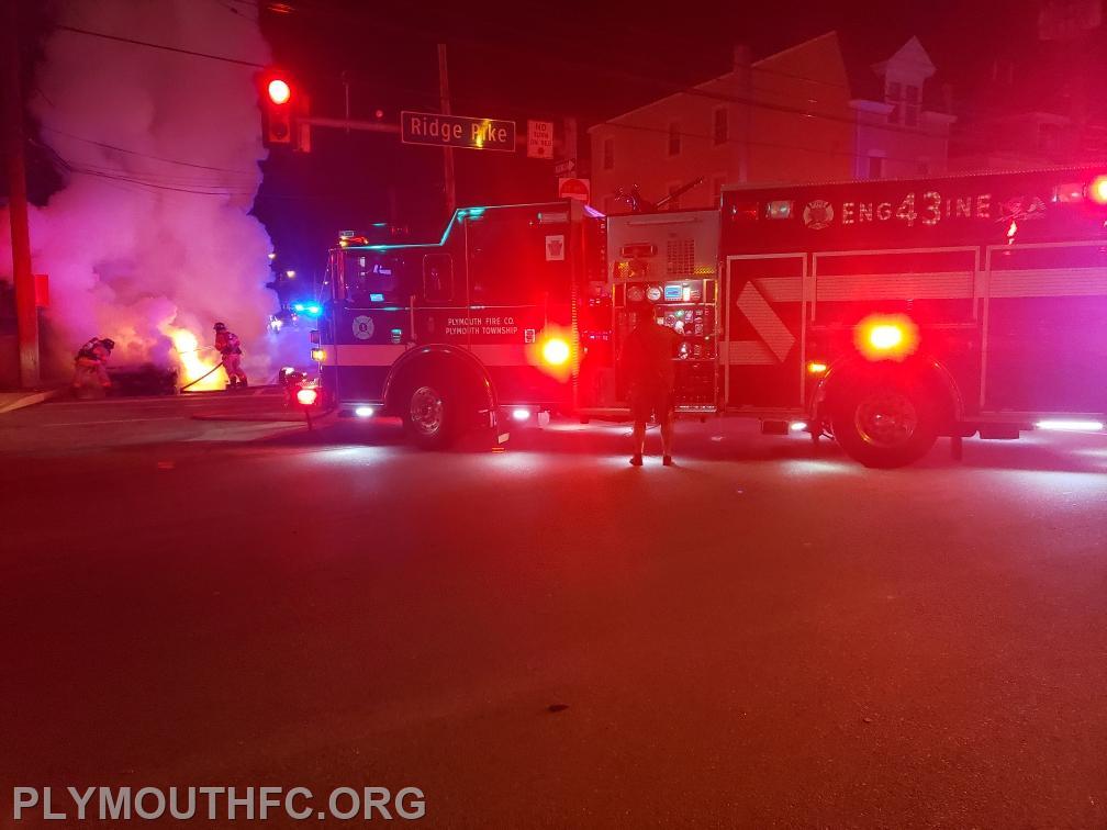 Vehicle Fire Lucetta Street @ Ridge Pk. 2021