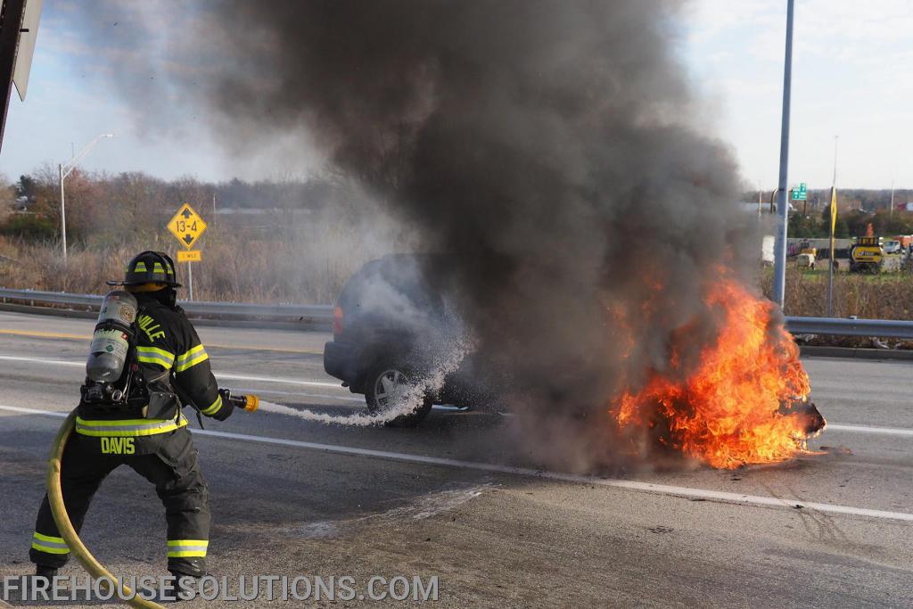 Vehicle Fire, Plymouth Twp. 2017