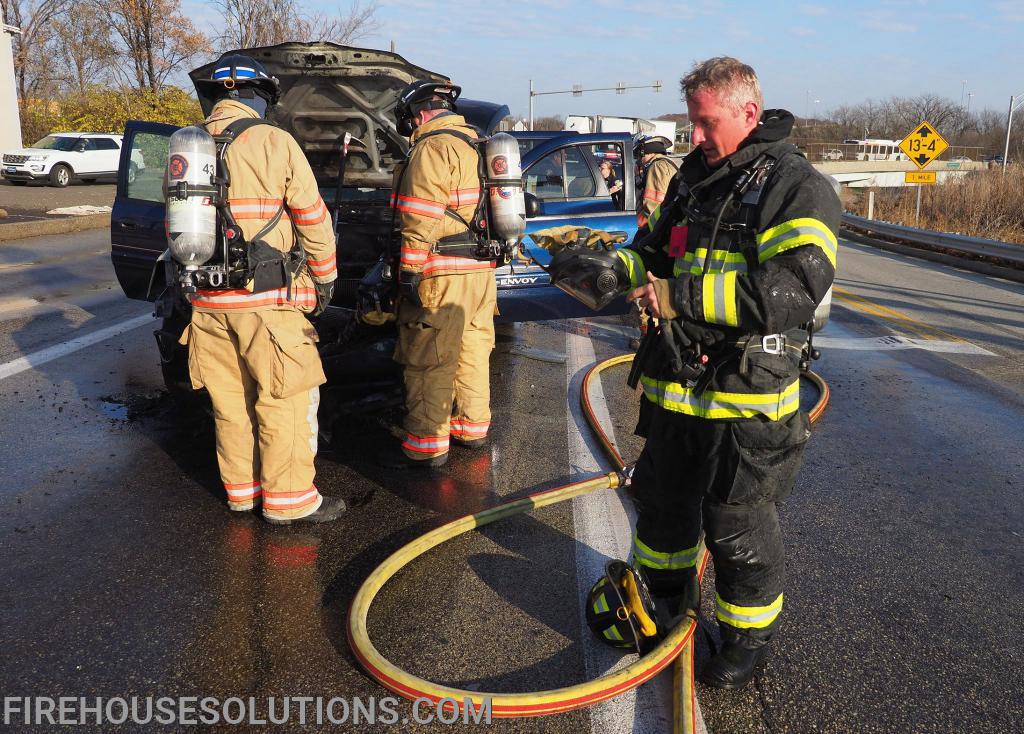 Vehicle Fire, Plymouth Twp. 2017