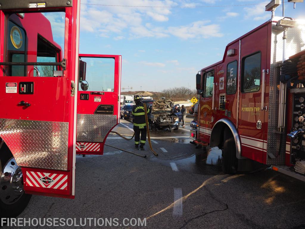 Vehicle Fire, Plymouth Twp. 2017
