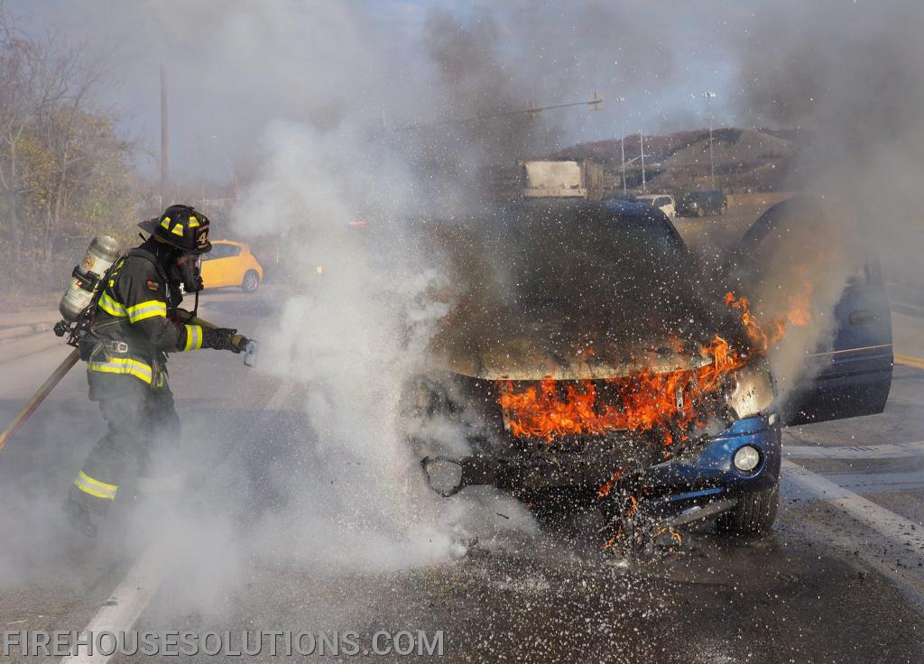 Vehicle Fire, Plymouth Twp. 2017