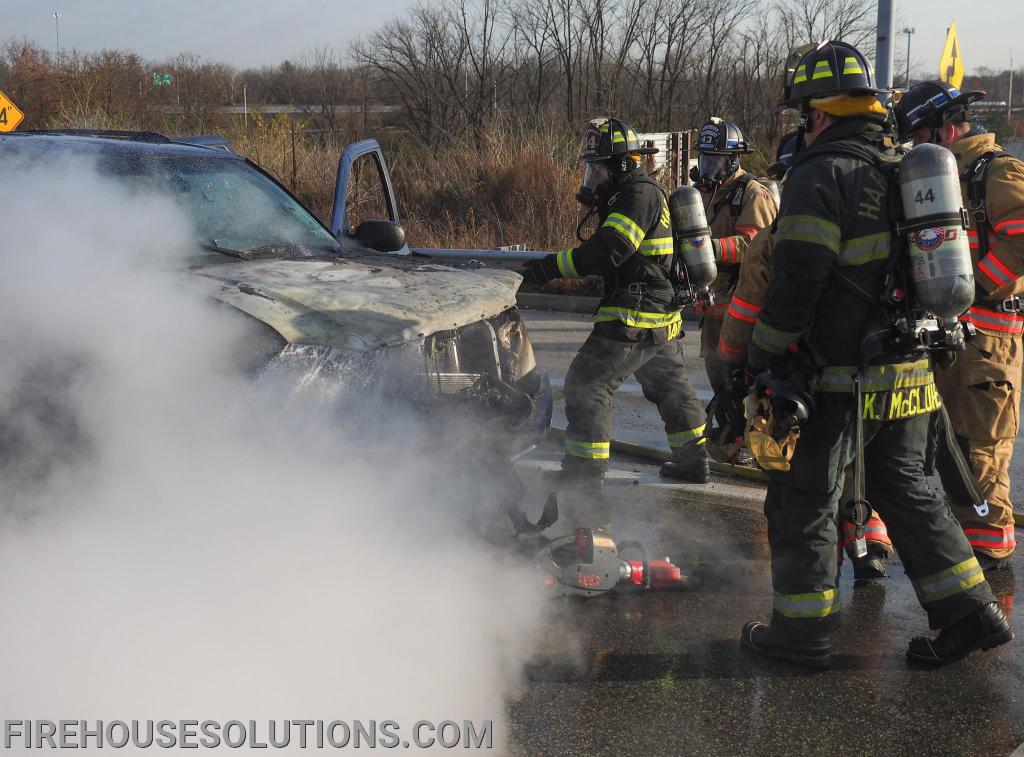 Vehicle Fire, Plymouth Twp. 2017