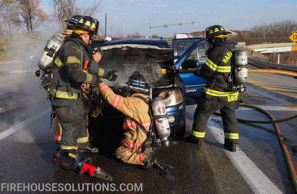 Vehicle Fire, Plymouth Twp. 2017